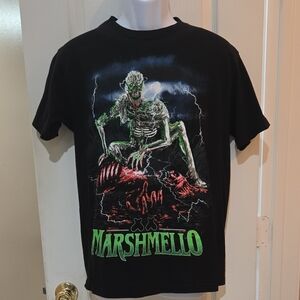 Marshmello T-Shirt Monster Black Shory Sleeve Size Medium Unisex